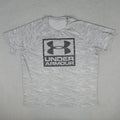 Under Armour Shirt Mens Large Gray Short Sleeve Crew Neck Pullover Heatgear Gym Unisex T-shirt, Sweatshirt, Hoodie, Long Sleeve Tee - T-Shirt, Sweatshirt, Hoodie