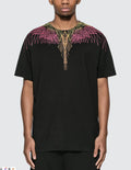 Marcelo Burlon County of Milan Geometric Black Bazier Wings t-shirt Unisex T-shirt, Sweatshirt, Hoodie, Long Sleeve Tee - T-Shirt, Sweatshirt, Hoodie