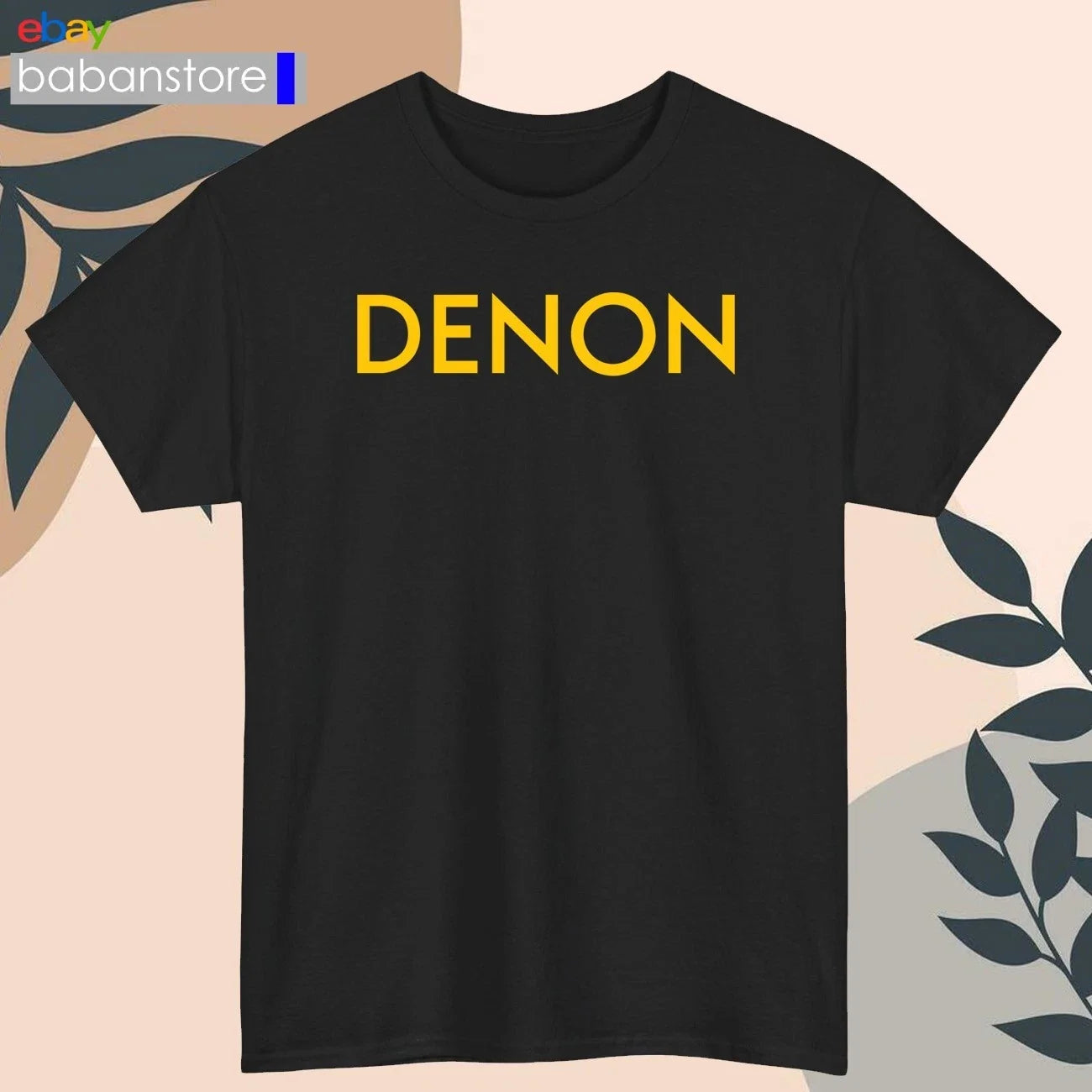 Denon Component System Logo Black/White/Grey/Navy/Red/Light Blue T-Shirt S-5XL Unisex T-shirt, Sweatshirt, Hoodie, Long Sleeve Tee - T-Shirt, Sweatshirt, Hoodie