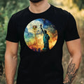 Mens Statue of Liberty Dandelion Print Cotton T-Shirt Size XS to 5XL Unisex T-shirt, Sweatshirt, Hoodie, Long Sleeve Tee - T-Shirt, Sweatshirt, Hoodie