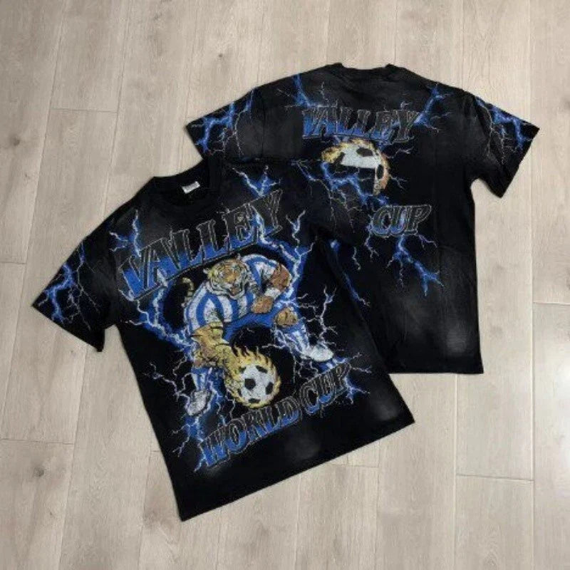 VALE VALLEY Graffiti Street Style Vintage Short-Sleeved T-Shirt Unisex T-shirt, Sweatshirt, Hoodie, Long Sleeve Tee - T-Shirt, Sweatshirt, Hoodie