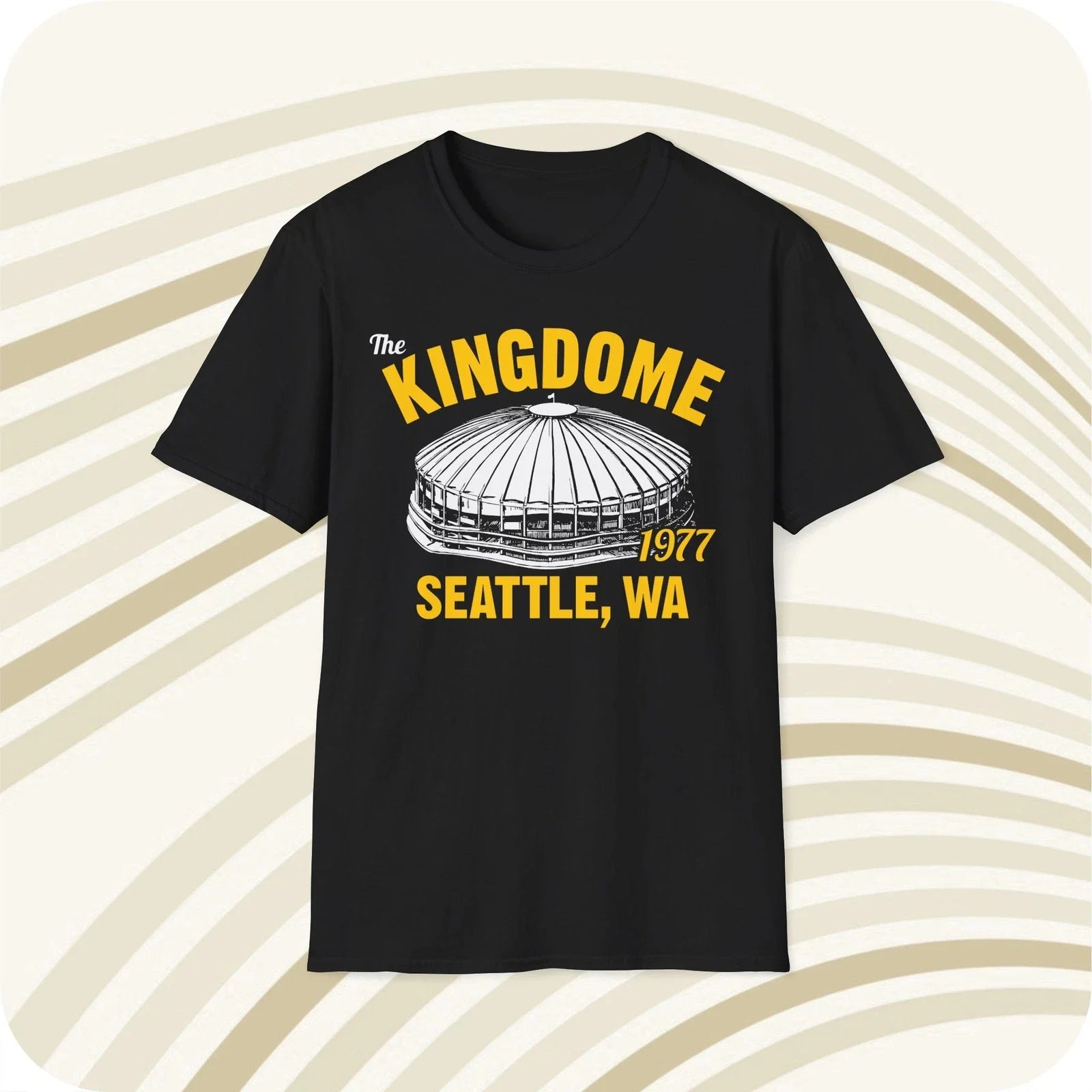 Throwbackmax The Kingdome 1977 Classic Cut Baseball T-Shirt - Seattle Mariners Unisex T-shirt, Sweatshirt, Hoodie, Long Sleeve Tee - T-Shirt, Sweatshirt, Hoodie