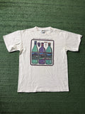 Vintage 90s Single Stich Wine Graphic Shirt Made in USA Large Unisex T-shirt, Sweatshirt, Hoodie, Long Sleeve Tee - T-Shirt, Sweatshirt, Hoodie
