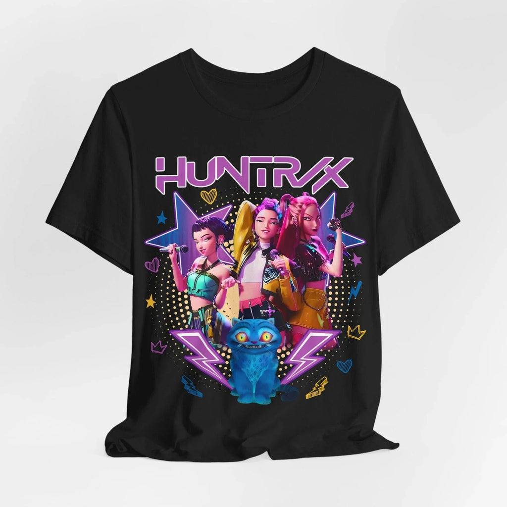 Huntrix Tee, Vibrant Unisex T-Shirt, Graphic Shirt for Men and Women, Short Unisex T-shirt, Sweatshirt, Hoodie, Long Sleeve Tee - T-Shirt, Sweatshirt, Hoodie