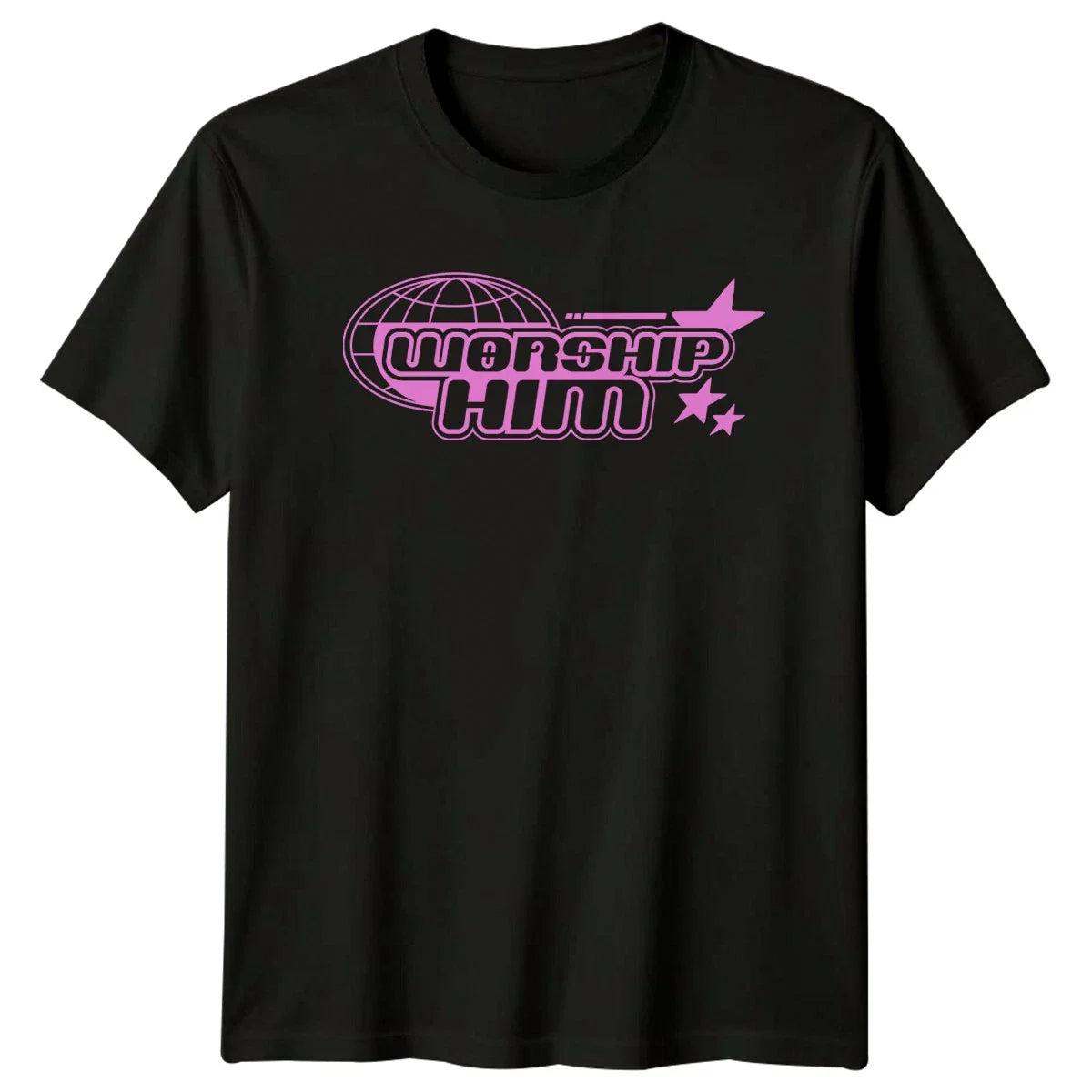 Worship Him T-Shirt Y2K Aesthetic Pop Culture Birthday Gift For Him And Her Unisex T-shirt, Sweatshirt, Hoodie, Long Sleeve Tee - T-Shirt, Sweatshirt, Hoodie