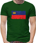 Liechtenstein Grunge Style Drapeau - T-Shirt - Vaduz Ville Amour Live Unisex T-shirt, Sweatshirt, Hoodie, Long Sleeve Tee - T-Shirt, Sweatshirt, Hoodie