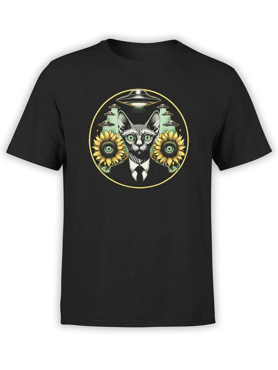 FANTUCCI Unisex T-Shirts | Cats In Black T-Shirt | 100% Cotton Unisex T-shirt, Sweatshirt, Hoodie, Long Sleeve Tee - T-Shirt, Sweatshirt, Hoodie