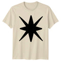 Eight Point Star Minimalist Design T-Shirt Geometric Star Symbolism Birthday Unisex T-shirt, Sweatshirt, Hoodie, Long Sleeve Tee - T-Shirt, Sweatshirt, Hoodie