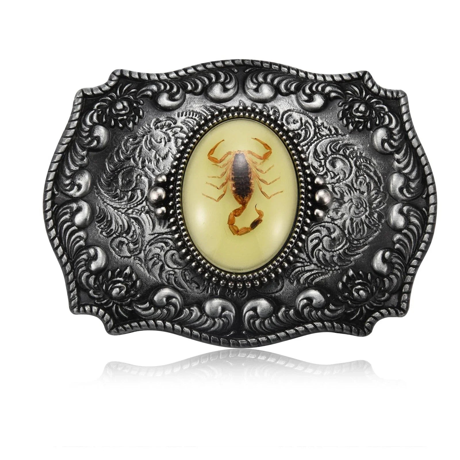 Western Belt Buckle for Men - Native American Cool Novelty 3D Scorpion Animal... Unisex T-shirt, Sweatshirt, Hoodie, Long Sleeve Tee - T-Shirt, Sweatshirt, Hoodie