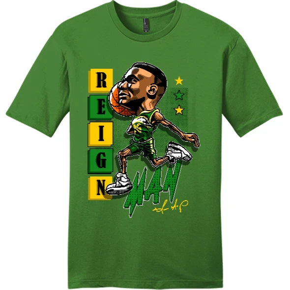 NEW STREETWEAR ON DEMAND TOON REIGN MAN Tee Shirt KIWI GREEN SM-4XL MADE IN USA Unisex T-shirt, Sweatshirt, Hoodie, Long Sleeve Tee - T-Shirt, Sweatshirt, Hoodie