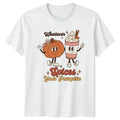 Whatever Spices Your Pumpkin T-Shirt Groovy Retro Fall Aesthetic Unisex T-shirt, Sweatshirt, Hoodie, Long Sleeve Tee - T-Shirt, Sweatshirt, Hoodie