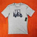 TRAVIS MATHEW Mens SMALL Mapes Golf Cart Beer Heather Gray 100% Pima Cotton Unisex T-shirt, Sweatshirt, Hoodie, Long Sleeve Tee - T-Shirt, Sweatshirt, Hoodie