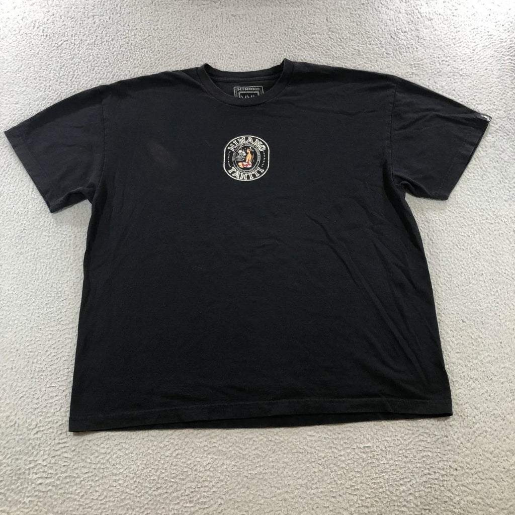 Hinano Tahiti Shirt Mens 2XL Black Short Sleeve Graphic Surf Beachwear Logo Tee Unisex T-shirt, Sweatshirt, Hoodie, Long Sleeve Tee - T-Shirt, Sweatshirt, Hoodie