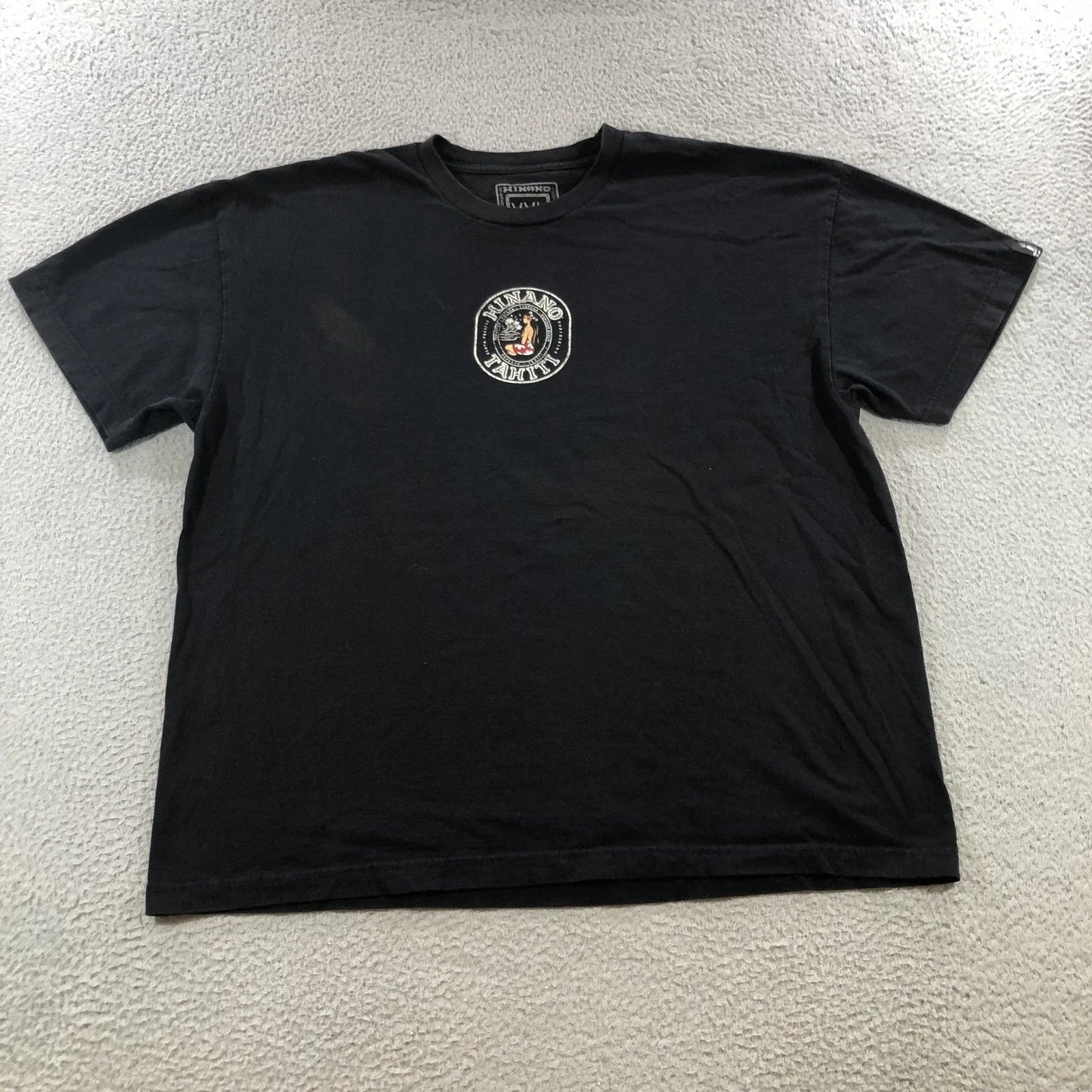 Hinano Tahiti Shirt Mens 2XL Black Short Sleeve Graphic Surf Beachwear Logo Tee Unisex T-shirt, Sweatshirt, Hoodie, Long Sleeve Tee - T-Shirt, Sweatshirt, Hoodie