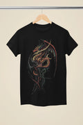 Fantasy Dragon Tattoo Inspired Black T-Shirt Unisex T-shirt, Sweatshirt, Hoodie, Long Sleeve Tee - T-Shirt, Sweatshirt, Hoodie