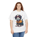Cool Canine Vibes: The Ultimate Happy Dog. Unisex Heavy Cotton Tee. Tshirt Unisex T-shirt, Sweatshirt, Hoodie, Long Sleeve Tee - T-Shirt, Sweatshirt, Hoodie