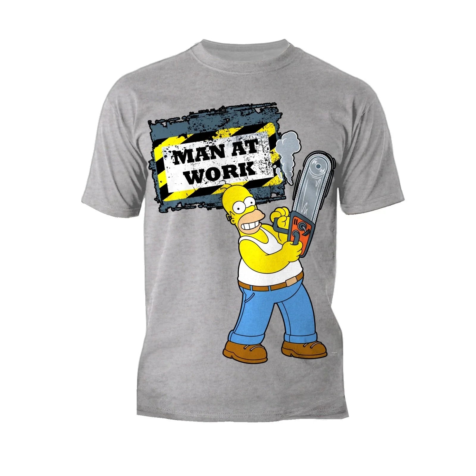 The Simpsons Homer Graphic Man Work Official Mens T-Shirt Funny Cartoon Gift Tee Unisex T-shirt, Sweatshirt, Hoodie, Long Sleeve Tee - T-Shirt, Sweatshirt, Hoodie