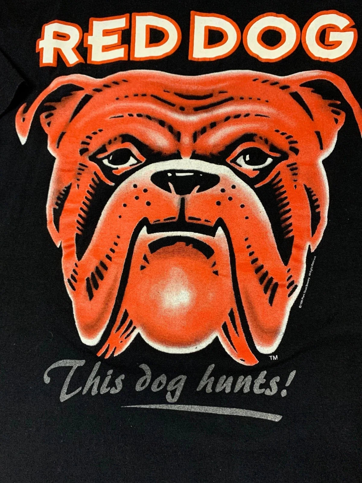 VTG 1995 RED DOG BEER YOU ARE YOUR OWN DOG BULLDOG PROMO SS T SHIRT LARGE Unisex T-shirt, Sweatshirt, Hoodie, Long Sleeve Tee - T-Shirt, Sweatshirt, Hoodie