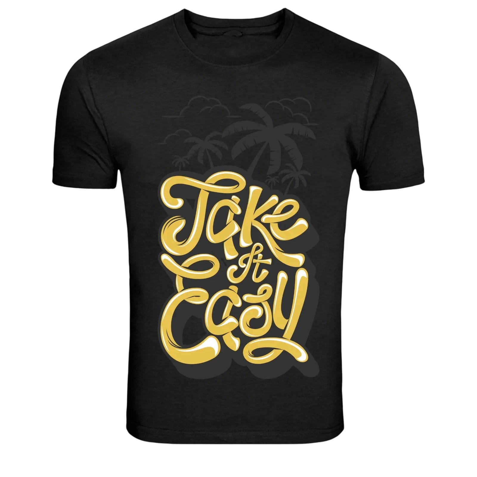Take It Cool Beach Vacation Typography Graphic T-Shirt Unisex T-shirt, Sweatshirt, Hoodie, Long Sleeve Tee - T-Shirt, Sweatshirt, Hoodie