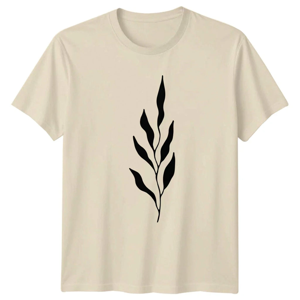 Simple Botanical Aesthetic T-Shirt Seaweed Kelp Nature Art Christmas Gift Unisex T-shirt, Sweatshirt, Hoodie, Long Sleeve Tee - T-Shirt, Sweatshirt, Hoodie