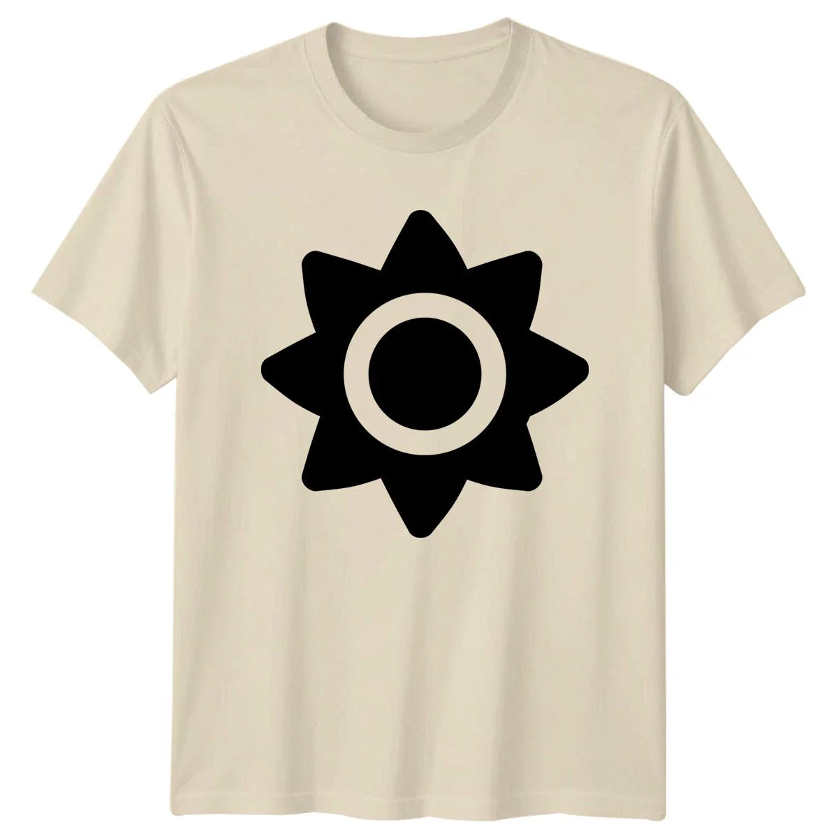 Minimalist Sun Abstract Icon T-Shirt Minimalist Design Iconography Birthday Unisex T-shirt, Sweatshirt, Hoodie, Long Sleeve Tee - T-Shirt, Sweatshirt, Hoodie