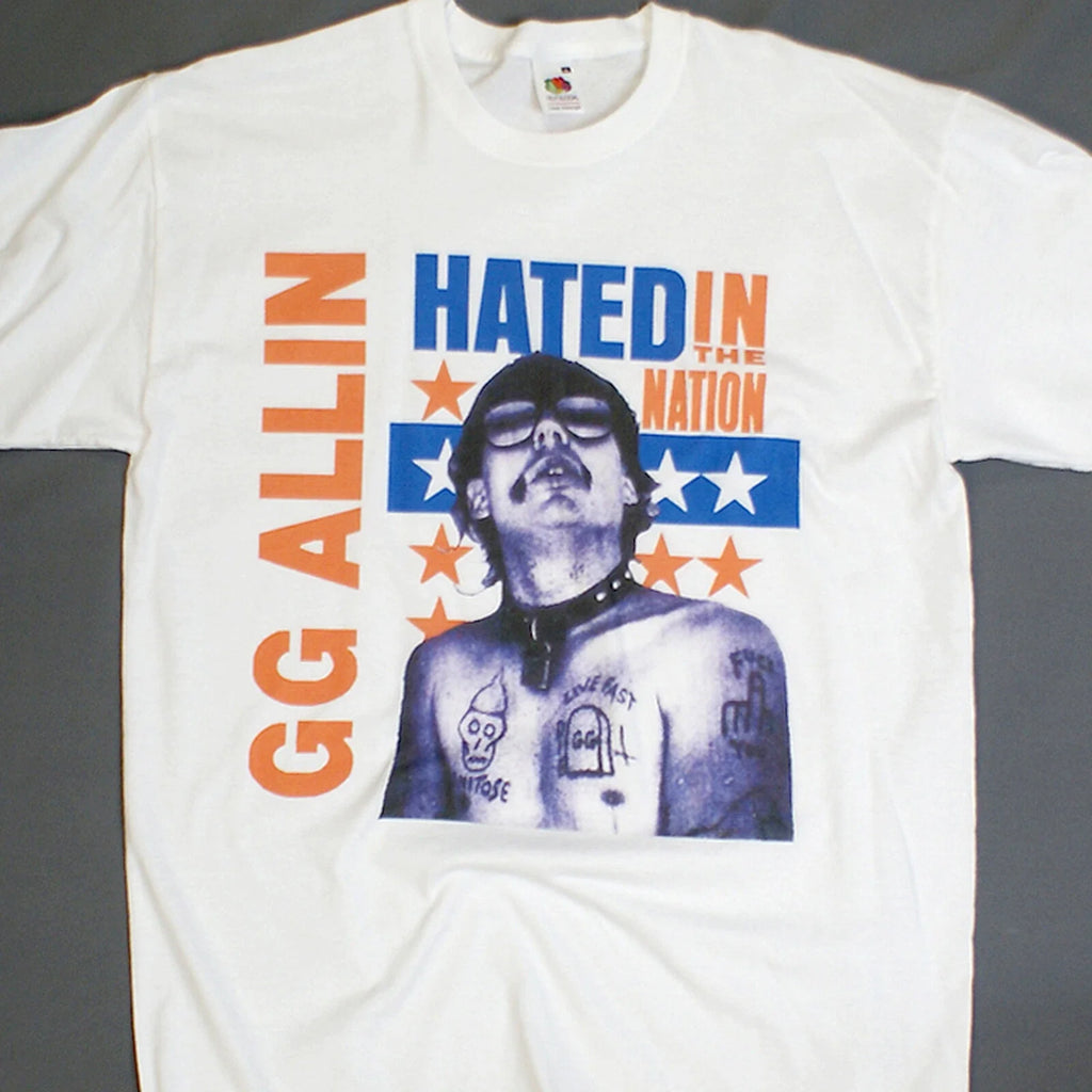 GG Allin Hardcore Metal Punk Rock T-SHIRT unisex S-3XL Unisex T-shirt, Sweatshirt, Hoodie, Long Sleeve Tee - T-Shirt, Sweatshirt, Hoodie