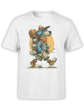 FANTUCCI Trail Hound T-Shirt | Funny Hiking Dog Tee | Unisex Unisex T-shirt, Sweatshirt, Hoodie, Long Sleeve Tee - T-Shirt, Sweatshirt, Hoodie