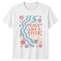 Peace Like A River Isaiah Verse Christian Aesthetic Christmas Unisex T-shirt, Sweatshirt, Hoodie, Long Sleeve Tee - T-Shirt, Sweatshirt, Hoodie