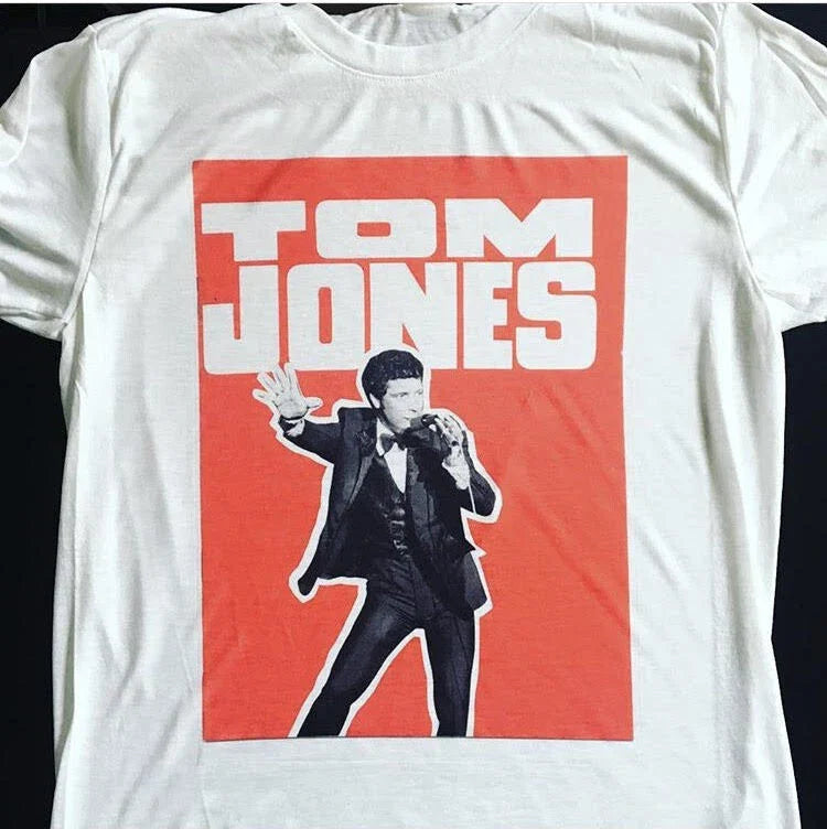 Tom Jones T-shirt, Welsh singing legend; Wales, UK. Great Voice. Retro, Cool T Unisex T-shirt, Sweatshirt, Hoodie, Long Sleeve Tee - T-Shirt, Sweatshirt, Hoodie