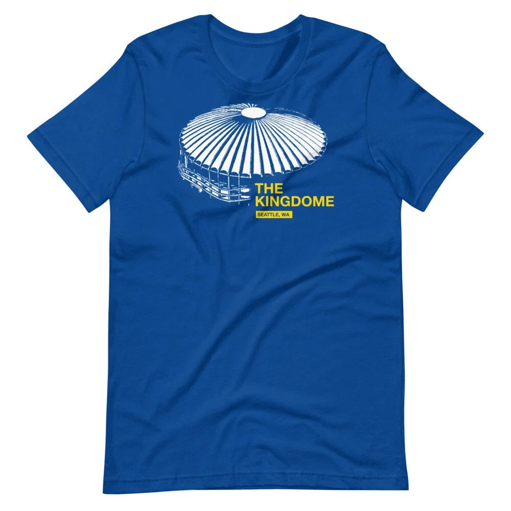 THE KINGDOME STADIUM Seattle Wa Graphic Tee Short-Sleeve Unisex T-Shirt Unisex T-shirt, Sweatshirt, Hoodie, Long Sleeve Tee - T-Shirt, Sweatshirt, Hoodie