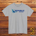Republic Airlines Logo T-Shirt Black/Grey/White/Navy/Red/Light Blue S-5XL Unisex T-shirt, Sweatshirt, Hoodie, Long Sleeve Tee - T-Shirt, Sweatshirt, Hoodie