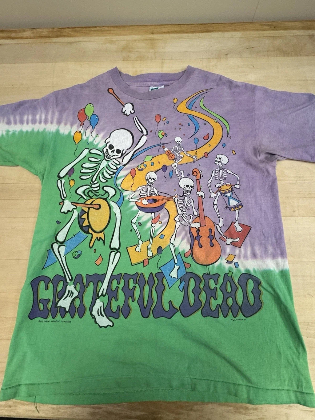 Vintage Liquid Blue T-Shirt Mens Size XL 1992 Grateful Dead New Years Eve Unisex T-shirt, Sweatshirt, Hoodie, Long Sleeve Tee - T-Shirt, Sweatshirt, Hoodie