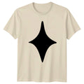 Abstract Elegant Star Sparkle Design T-Shirt Minimalist Art Abstract Unisex T-shirt, Sweatshirt, Hoodie, Long Sleeve Tee - T-Shirt, Sweatshirt, Hoodie