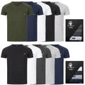 Mens T-Shirt Lot of 5 Basic Tee Short Sleeve V Neck Crew Neck M69 Unisex T-shirt, Sweatshirt, Hoodie, Long Sleeve Tee - T-Shirt, Sweatshirt, Hoodie