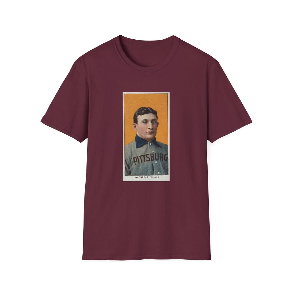 Honus Wagner Vintage Baseball Card T-Shirt - 1909-1911 T206 White Border PSA Unisex T-shirt, Sweatshirt, Hoodie, Long Sleeve Tee - T-Shirt, Sweatshirt, Hoodie