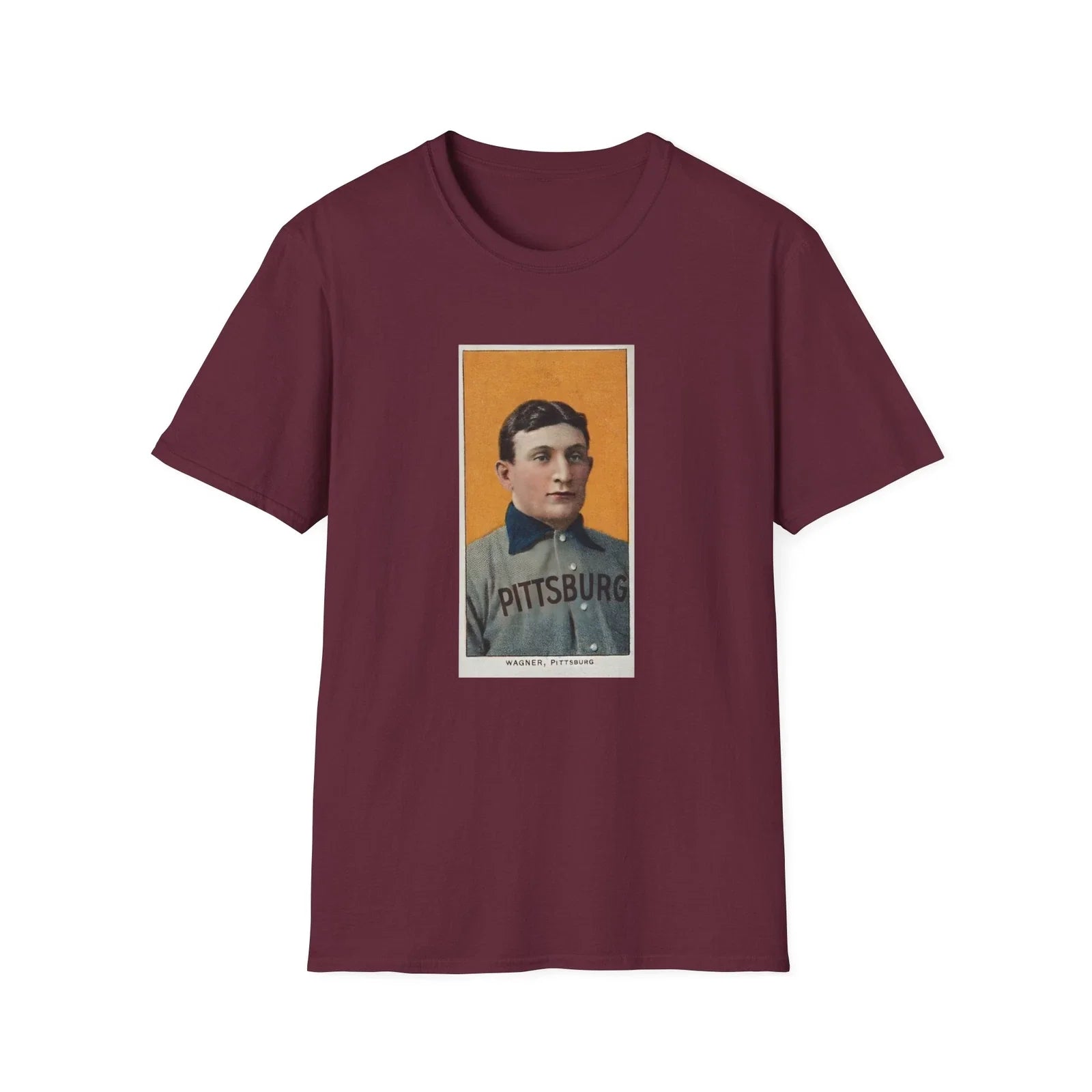 Honus Wagner Vintage Baseball Card T-Shirt - 1909-1911 T206 White Border PSA Unisex T-shirt, Sweatshirt, Hoodie, Long Sleeve Tee - T-Shirt, Sweatshirt, Hoodie