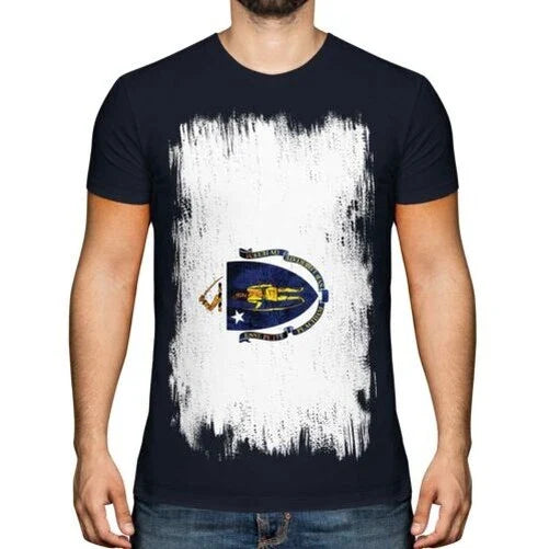 Massachusetts Flag State Grunge Mens T-Shirt Massachusettsan Shirt Gift Unisex T-shirt, Sweatshirt, Hoodie, Long Sleeve Tee - T-Shirt, Sweatshirt, Hoodie