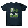 Him Me But Nobody Bigfoot Tee Sasquatch Short Saw gifts T-Shirt Believes Sleeve Unisex T-shirt, Sweatshirt, Hoodie, Long Sleeve Tee - T-Shirt, Sweatshirt, Hoodie