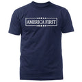 America First Patriotic USA Pride Conservative Political with Stars T-shirt Unisex T-shirt, Sweatshirt, Hoodie, Long Sleeve Tee - T-Shirt, Sweatshirt, Hoodie