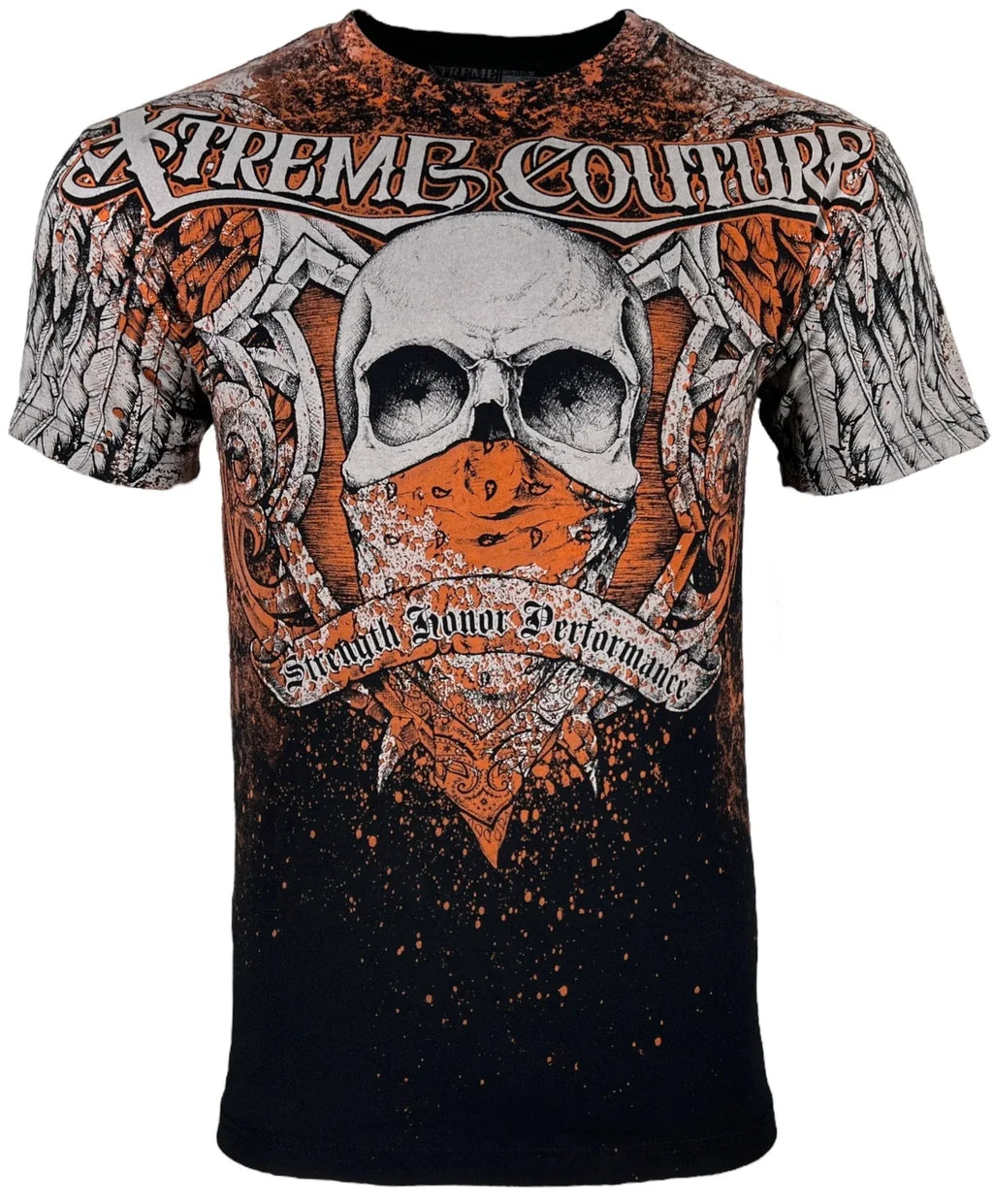 Xtreme Couture by Affliction Men's T-Shirt Orthodox Skull Biker Unisex T-shirt, Sweatshirt, Hoodie, Long Sleeve Tee - T-Shirt, Sweatshirt, Hoodie