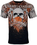 Xtreme Couture by Affliction Men's T-Shirt Orthodox Skull Biker Unisex T-shirt, Sweatshirt, Hoodie, Long Sleeve Tee - T-Shirt, Sweatshirt, Hoodie