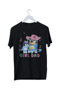 Bluey Girl Dad Shirt Cute Dad Graphic Mens Unisex T-Shirt S M L XL 2 3 4 XL Unisex T-shirt, Sweatshirt, Hoodie, Long Sleeve Tee - T-Shirt, Sweatshirt, Hoodie