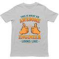 This is What an Awesome Engineer Looks Like T Shirt - Gift for Men, Women, kids Unisex T-shirt, Sweatshirt, Hoodie, Long Sleeve Tee - T-Shirt, Sweatshirt, Hoodie