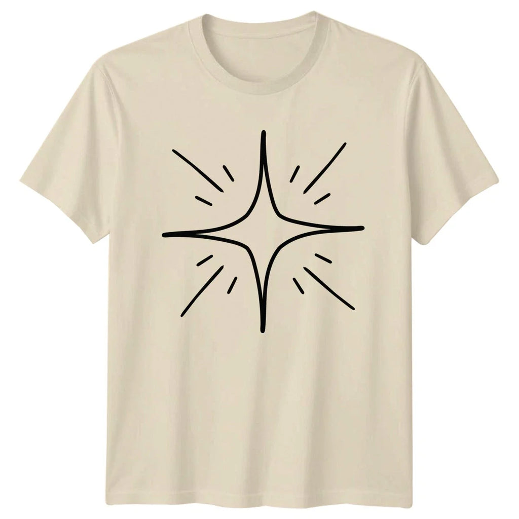 This Star Is Simply Radiant T-Shirt Doodle Celestial Aesthetic Birthday Gift Unisex T-shirt, Sweatshirt, Hoodie, Long Sleeve Tee - T-Shirt, Sweatshirt, Hoodie