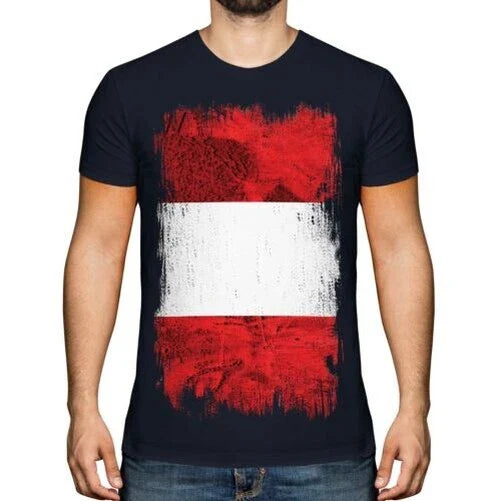 Peru Grunge Flag Men T-Shirt Peru Football Peruvian Gift Shirt Unisex T-shirt, Sweatshirt, Hoodie, Long Sleeve Tee - T-Shirt, Sweatshirt, Hoodie