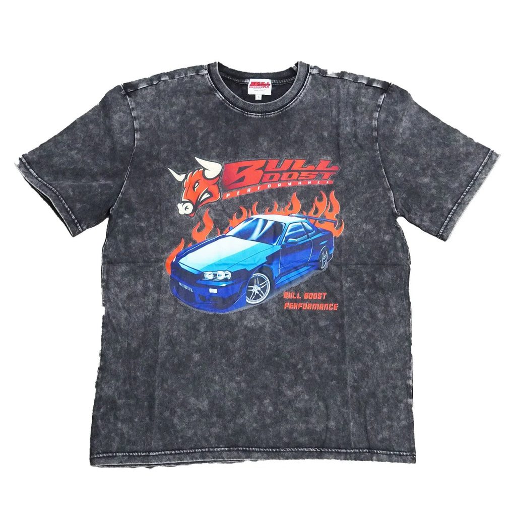 Vintage Acid Wash 250GSM Nissan Skyline GT-R Heavy Cotton Pre Shrunk T Shirt US Unisex T-shirt, Sweatshirt, Hoodie, Long Sleeve Tee - T-Shirt, Sweatshirt, Hoodie