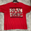 Run DMC Graphic T-Shirt Mens XL Red Photo Print Short Sleeve Hip Hop Tee 2014 Unisex T-shirt, Sweatshirt, Hoodie, Long Sleeve Tee - T-Shirt, Sweatshirt, Hoodie