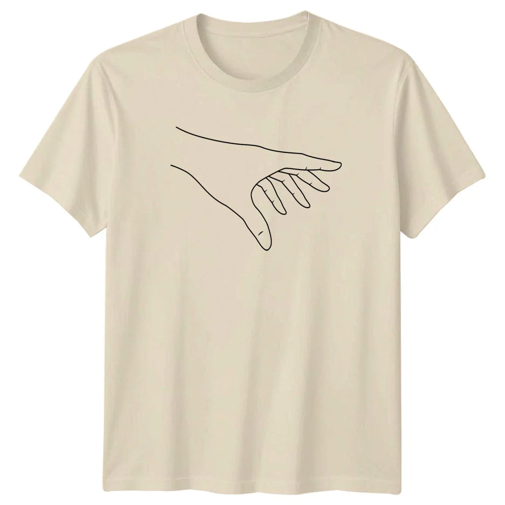 Always Reach Out For A T-Shirt Minimalist Hand Signal Gift For Him And Her Unisex T-shirt, Sweatshirt, Hoodie, Long Sleeve Tee - T-Shirt, Sweatshirt, Hoodie