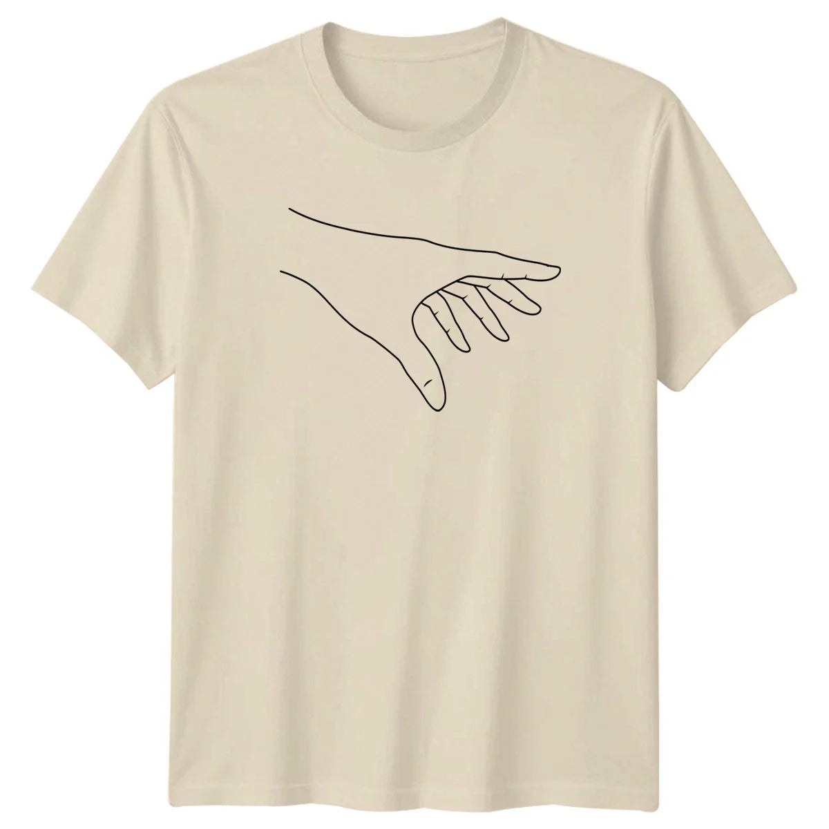 Always Reach Out For A T-Shirt Minimalist Hand Signal Gift For Him And Her Unisex T-shirt, Sweatshirt, Hoodie, Long Sleeve Tee - T-Shirt, Sweatshirt, Hoodie