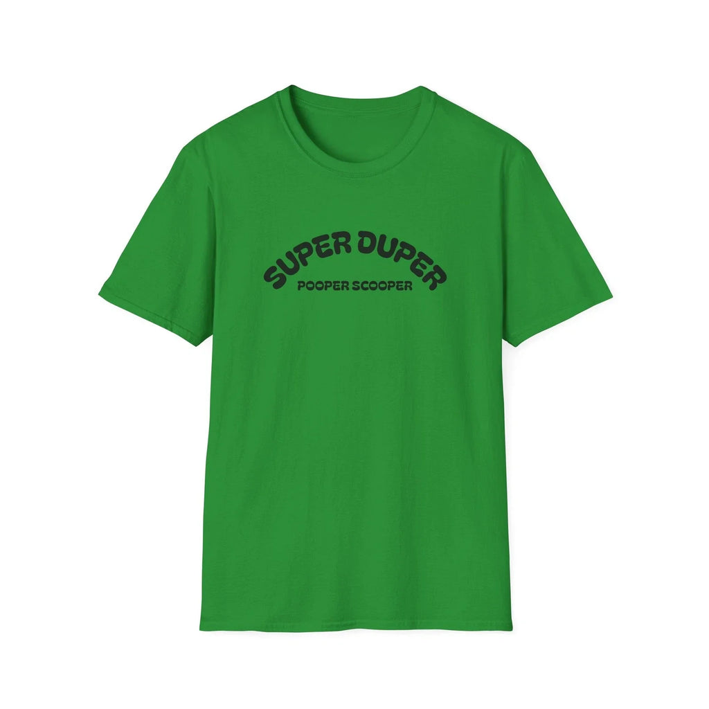 Simple Pet Waste Removal Logo T-Shirt | Super Duper Dog Poop Service Shirt Unisex T-shirt, Sweatshirt, Hoodie, Long Sleeve Tee - T-Shirt, Sweatshirt, Hoodie